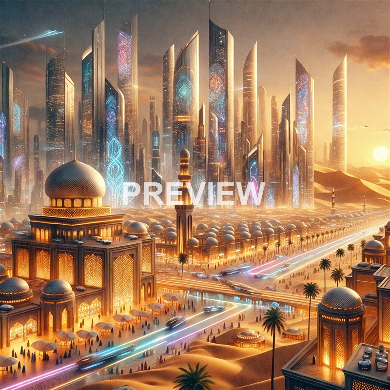 20502 - a-breathtaking-futuristic-arabian-city-rises-from-the_00002__result